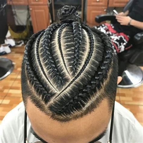 The basic cornrow hairstyle for men. 25 Cool Braids Hairstyles For Men (2021 Guide)