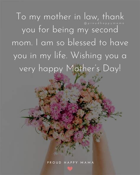 Find The Perfect Happy Mothers Day Quotes For Mother In Law To Wish Your Mother In Law A Happy