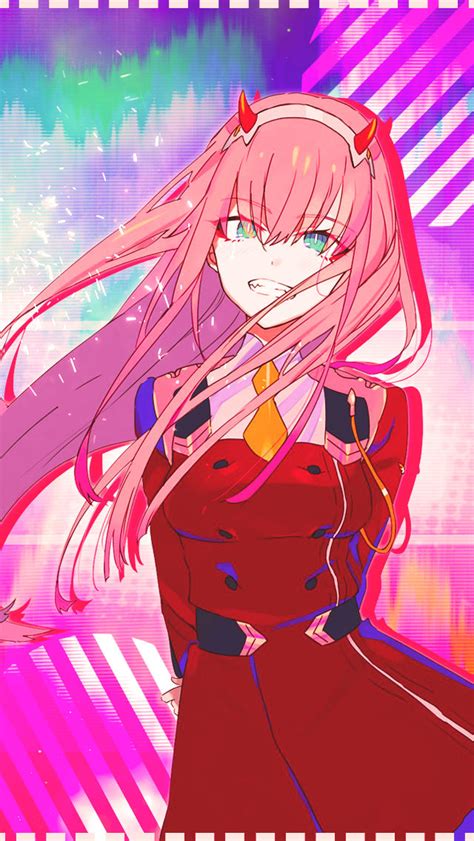 Phone Wallpaper Zero Two By Tigar03 On Deviantart