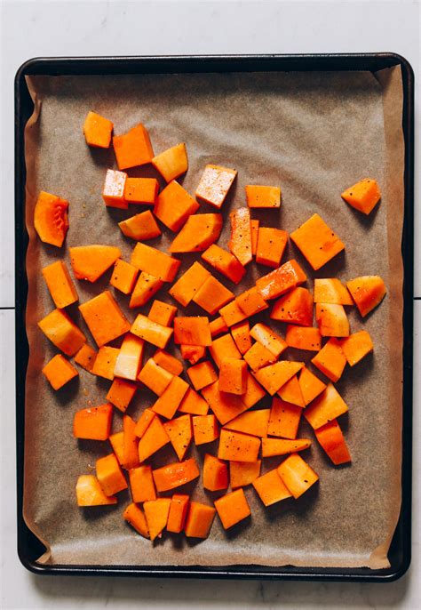 Roasted Butternut Squash 30 Minutes Minimalist Baker Recipes