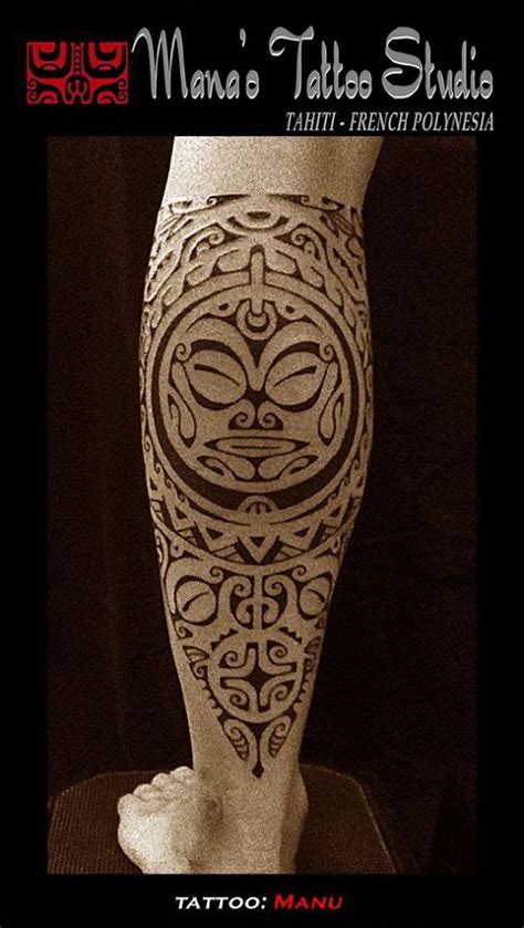 Polynesian Tattoo French Tattoo Tahiti Polynesian Tattoo Sleeve