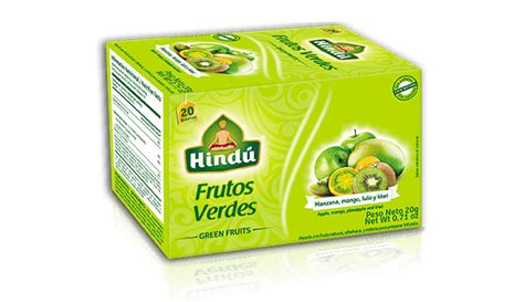 Tus Infusiones: Infusión de Frutos verdes de la marca Hindú : Infusión de manzanza, mango, lulo ...