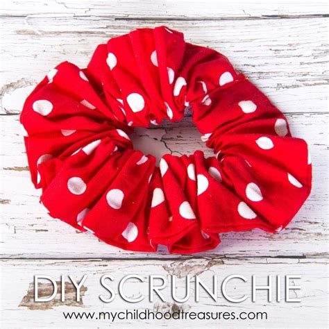 How To Make A Scrunchie 6 Sizes And Bow Diy Scrunchie Diy Hair