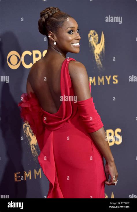 Actor Issa Rae Arrives For The 69th Annual Primetime Emmy Awards At