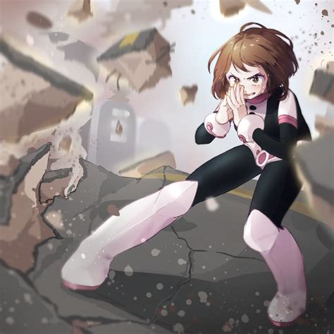 Ochako In Action Rbokunoheroacademia