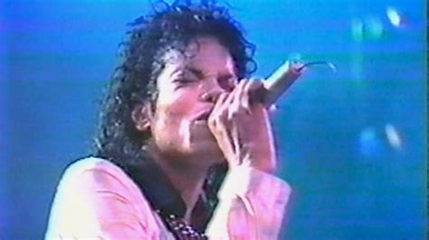 Michael Jackson Rock With You Live In Brisbane 1987 60fps Youtube