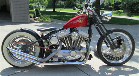 Bwa Bobber Style Sportster Is A Modern Classic Harley Davidson Forums