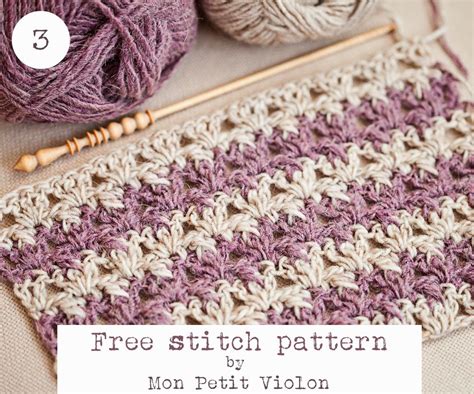 Free Stitch Pattern By Mon Petit Violon This Pattern Will Be Great