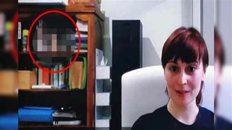 this bbc interview went viral after viewers spotted a sex toy on shelf behind guest news18