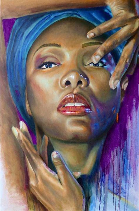 Stunning Paintings On The Beauty Of Black Women Trendy Art Ideas