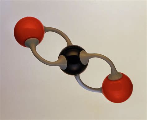 Molecular Model Of Carbon Dioxide Photograph By Adam Hart Davisscience