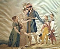 "Joachim Murat takes leave of his family" - painting and embroidery ...