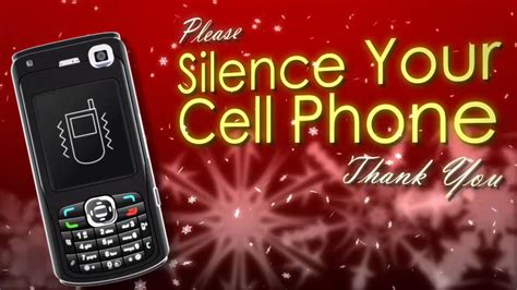 Snow Silence Cell Phone Motion Graphics Youtube