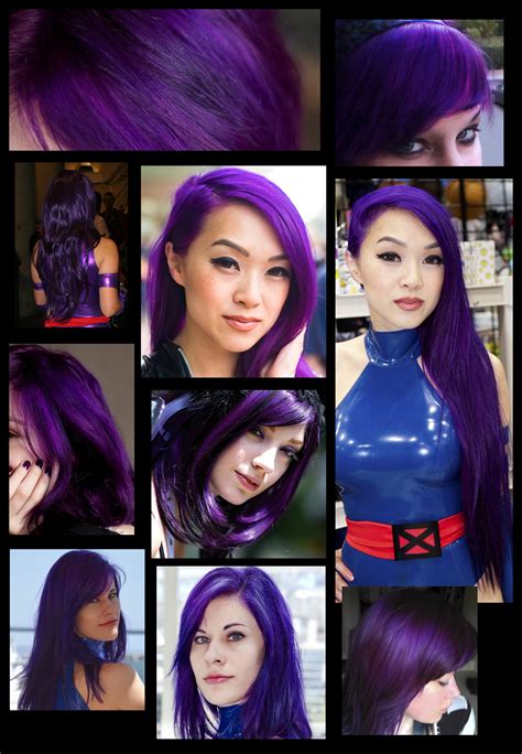 So you'd better check the color chart carefully before ordering when you want to order the same color that not from the basic except for the bright colors above, we also can customize some special colors, like red, purple or blue. net's little corner: Purple Hair - Ion Color Brilliance