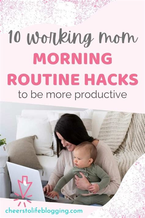 Reliable Working Mom Morning Routine Tips To Be More Productive