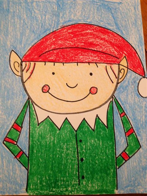 Learning With Mrs Parker An Elftastic Freebie Christmas Art