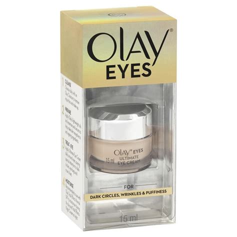 Olay Eyes Ultimate Eye Cream 15ml Reduce Dark Circles Wrinkles And