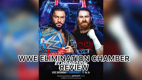 Wwe Elimination Chamber Review Youtube
