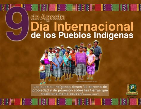 AsociaciÓn Pop Noj 9 De Agosto Dia Internacional De Los Pueblos