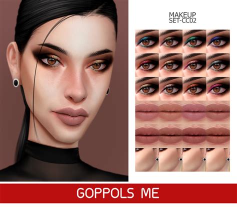 Goppols Me Gpme Gold Makeup Set Cc02 Download Hq Mod Makeup Set