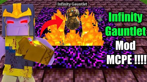 How To Download Infinity Gauntlet Mod In Minecraft Infinity Gauntlet