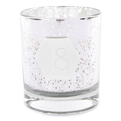 Buy Silver Vanilla Scented 18th Birthday Candle For Gbp 299 Card Factory Uk