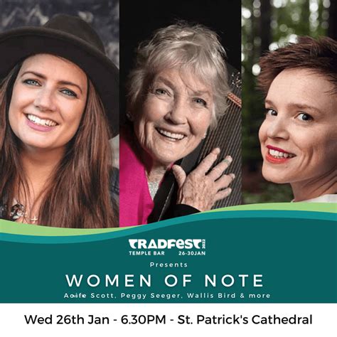 Temple Bar Tradfest Women Of Note Saint Patricks Cathedral