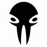 Skull Alien Icon Svg Icons Transparent Lorc