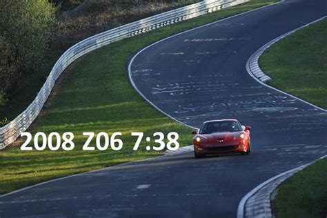 How Fast Is The Corvette Zr1s Nurburgring Lap Time Carbuzz