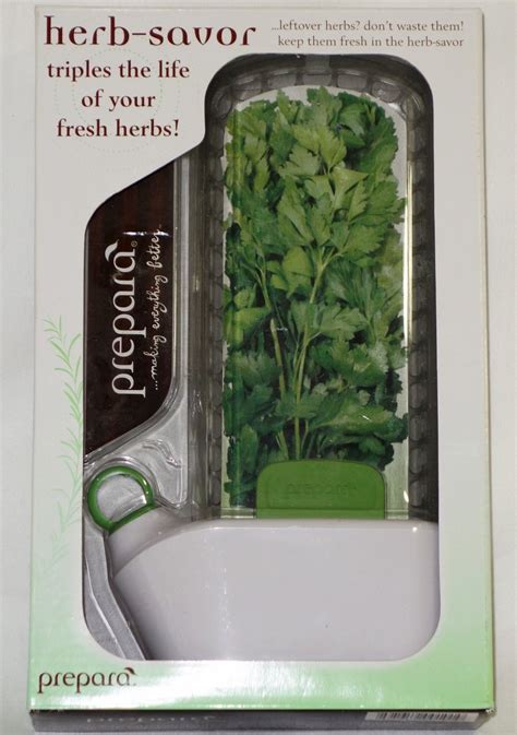 Prepara Herb Savor Triples The Life Of Your Fresh Herbs New In Box