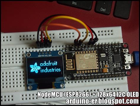 Arduino Er Nodemcu Esp8266 To Display On 128x64 I2c Oled Using