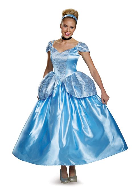 Adult Cinderella Disney Princess Woman Costume 9099