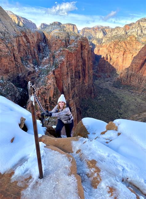 Why You Need To Visit Zion National Park In Winter Danielle Outdoors