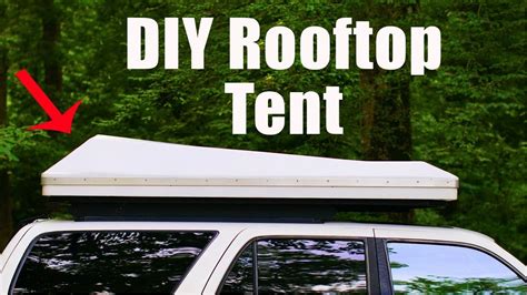 My Diy Rooftop Tent The Finished Product Youtube