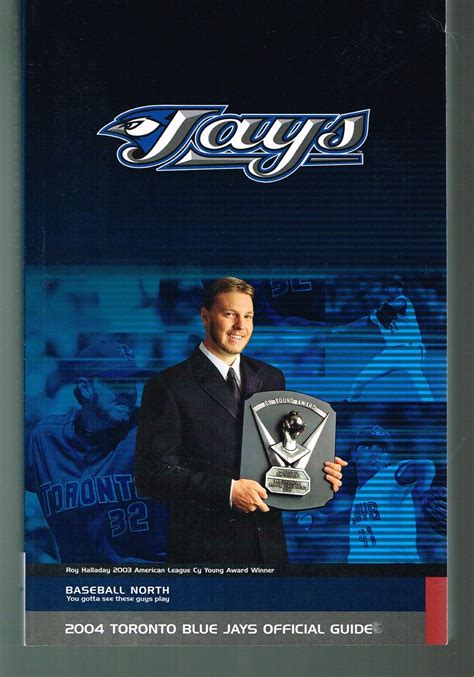2004 Toronto Blue Jays Baseball Mlb Media Guide Ebay