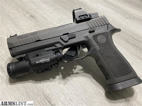 Armslist For Sale Sig P320 X5 Legion With Romeo Pro And Surefire