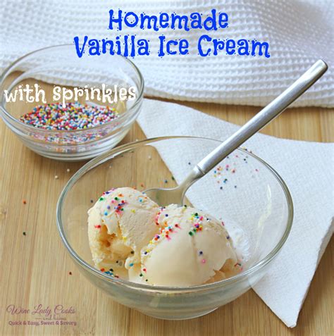 Homemade Vanilla Ice Cream Recipe