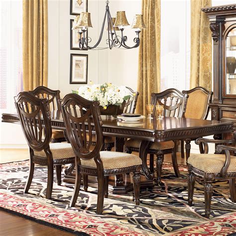 Fairmont Designs Grand Estates Double Pedestal Rectangular Dining Table