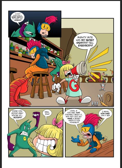 Comic Book Review Mighty Mite 1 Bounding Into Comics