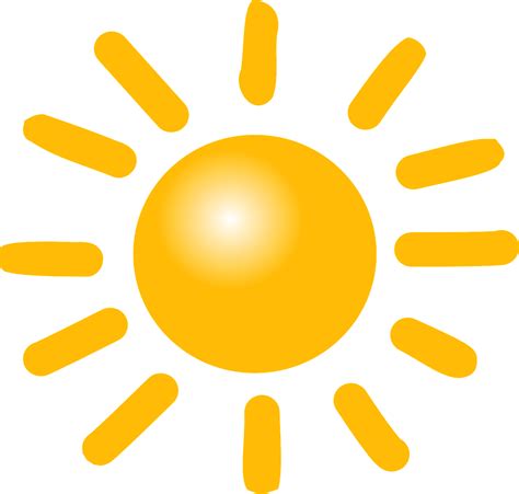 Sun Weather Sunny Free Vector Graphic On Pixabay