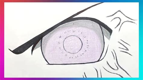 Como Dibujar Paso A Paso El Byakugan 白眼 How To Draw Hinata Eyes