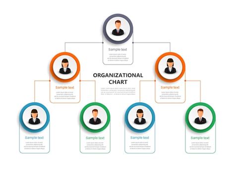 Organization Chart Template Free Vectors And Psds To Download