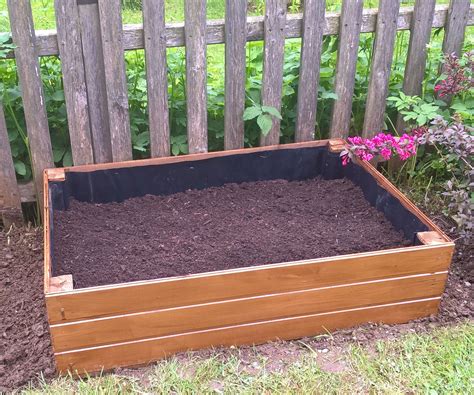 Wooden Raised Bed Garden Planter 8 Steps With Pictures Instructables