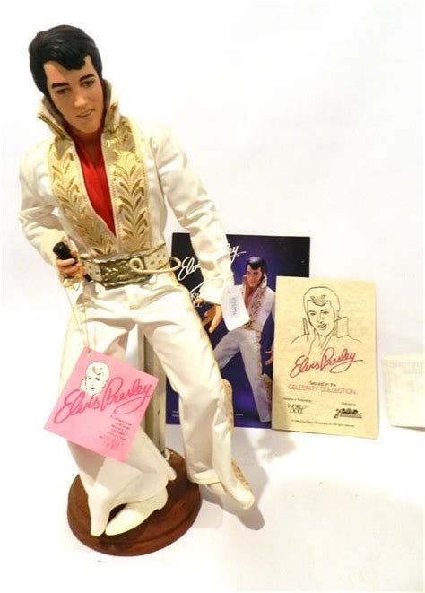Sold Price An Elvis Presley Doll By World Doll 1984 On Stand With Papers Invalid Date Aedt
