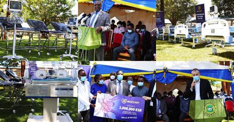Mozzart Donates Equipment Worth Ksh 3 Million To Kakamega General