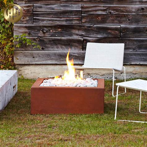 Courtyard Corten Steel Laser Cut Assembly Metal Fire Pit Heater Buy