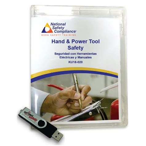 Hand And Power Tool Safety Training Course Video Kit National Safety