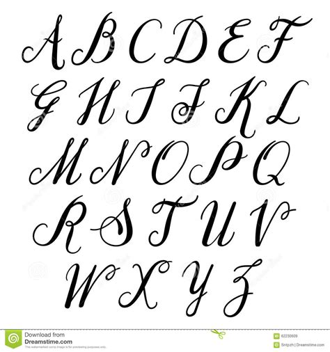 Lettres Dalphabet Majuscule Alphabet De Vecteur Tout L Alphabet En