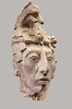 Stucco head of K'inich Janaab Pakal I,King of the Maya city-state of ...