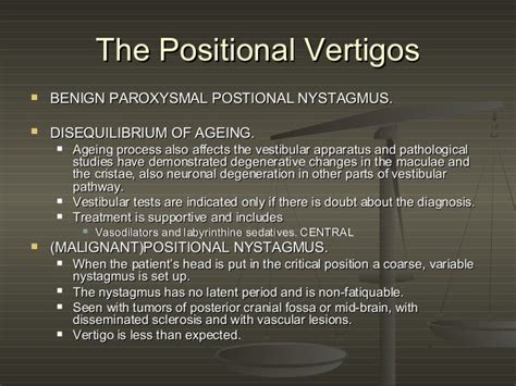Causes Of Vertigo